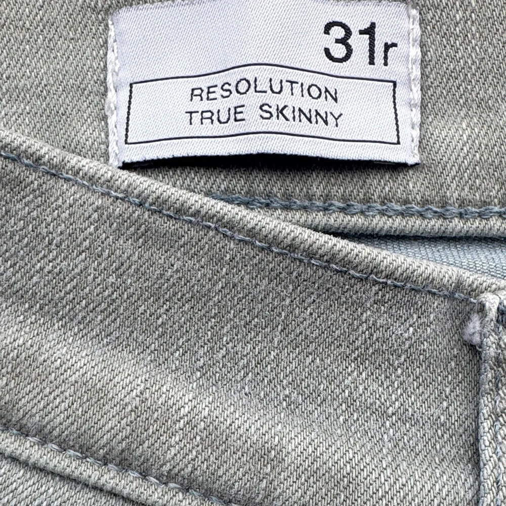 Gap Jeans Resolution True Skinny Mint Color Size 31 R